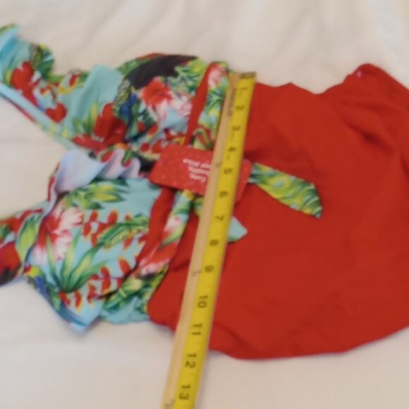 NWT PatPat women's size XL tropical one piece swimsuit. ADORABLE - Picture 6 of 7